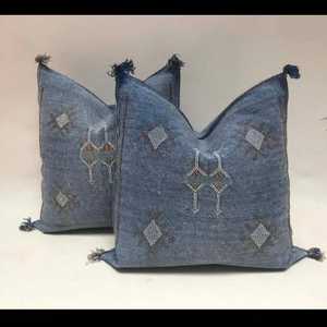 Housse de coussin en coton rayé tissé à la main, luxe, bohème, écologique, décoration intérieure - Product Image 2