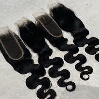 2*6 HD Lace Frontal, Precio de Fábrica al por Mayor, Cierre de Cabello 100% Humano, Ondulado Natural
