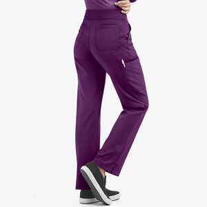 Custom Color Wholesale Summer Wear Trouser Breathable Nursing Women Pants Stretchable Heavyweight Baggy Woven Fabric Needle - Product Image 3