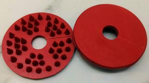 Smart Western Rubber Bit Cheek Burr con logotipo personalizado Accesorio de cierre Diseño personalizado Cheek Guard con cierre - Product Image 5