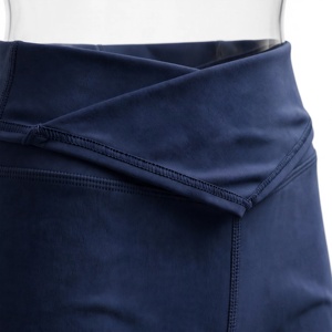 Pantalones Cortos de Compresión Amkoor para Hombre, Cintura Alta, Bloques de Color Azul Rey, Tallas Grandes, Casuales, Deportivos, Cintura Elástica, Tejido de Poliéster - Product Image 6