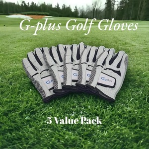 Gants de golf en cuir Cabretta blancs respirants, antidérapants, pour droitier, unisexe, à enfiler - Product Image 3
