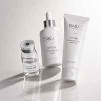 Kit Essello Crystal White pour le soin du teint, kit d'éclaircissement de la peau, amélioration de la teint terne, ensemble de soins de la peau de luxe, kit de soin de la pigmentation