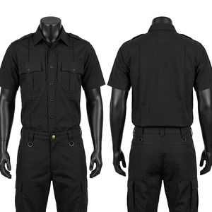 Uniforme de Seguridad Premium de 240 GSM, Ripstop, Algodón y Poliéster, Color Verde Oliva, con Parches Bordados Personalizados - Product Image 2