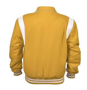 Chaqueta Varsity de Lana para Hombre, Estilo Moderno 2025, Chaqueta de Béisbol Transpirable, Tallas Grandes - Product Image 4
