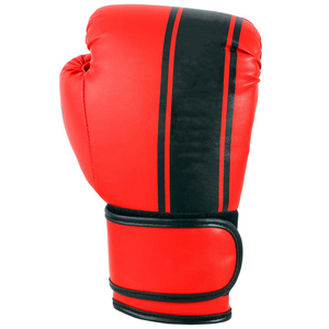 Guantes de Boxeo Profesionales de Cuero Vacuno Genuino de Alta Calidad al por Mayor con Correa de Muñeca Ajustable - Product Image 3