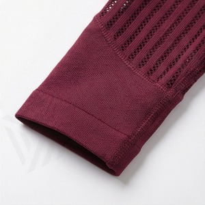 Top Trending <b>Elastic</b> Waist Solid Pattern <b>Belt</b> Decoration Wholesale Womens Yoga Set Gym Fitness Activewear Sports Gear - Product Image 6