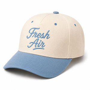 Gorra de Béisbol Deportiva Personalizada al por Mayor con Logotipo, Bicolor, Bordado 3D, 5 Paneles, Sarga de Algodón, Unisex, Visera Curva, Nueva Colección 2026 de Fábrica - Product Image 4