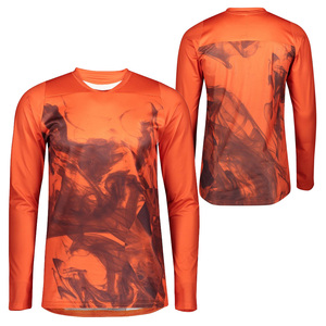 Customized Design Sublimation Printing Cycling Jersey Long Sleeve Breathable <b>Mtb</b> Riding <b>Shirts</b> Off Road Cycling Riders Outfit - Product Image 3