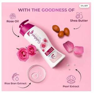 Lotion pour le corps Dabur Gulabari 400ml, hydratant quotidien pour une peau lisse et éclatante - Product Image 3