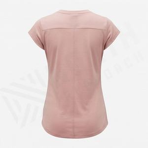 T-shirt pour femmes, manches courtes, dernière mode, vêtements décontractés pour adultes, vente en gros, qualité personnalisée, vêtements en coton - Product Image 2