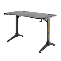 Bureau de jeu avec éclairage rvb, vente en gros, Table de jeu d'ordinateur, bureau de PC moderne, GMD03-1