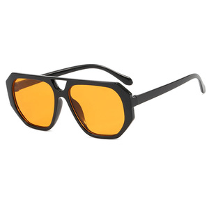 2024 Fashion Double Beam Irregular Polygonal <b>Sunglasses</b> Hip-Hop Oversized <b>Sunglasses</b> - Product Image 4