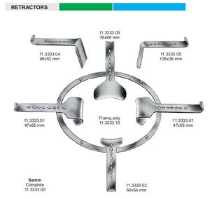 Juego de Retractores Manuales para Cirugía Abdominal A-1 VERITAS de Calidad Premium, Instrumentos Quirúrgicos Reutilizables, Certificación ISO 13485 - Product Image 6