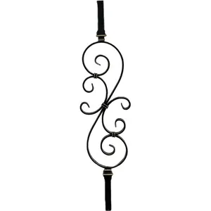 wrought iron parts manufacturer direct sale wholesale for Fencing Guardrail stair gate balcony window protection