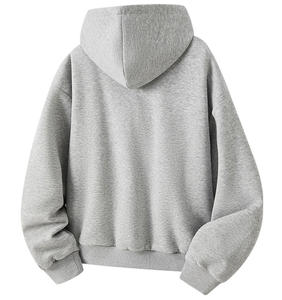 Sudaderas con Capucha para Hombre, con Bolsillos Grandes, Cierre de Cremallera, Reversibles, de Color Contrastante, 100% Algodón, Forro Polar de Invierno, Ecológicas, Personalizadas, de Doble Cara - Product Image 2