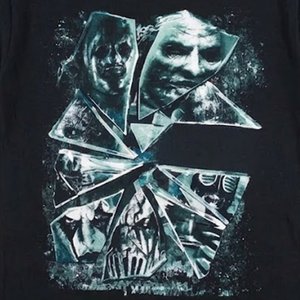 New RTS Custom DTF Logo Black Men's O-neck Shirts High Selling Article High Quality <b>100</b>% Cotton <b>Polyester</b> Highstreet Breathable - Product Image 6