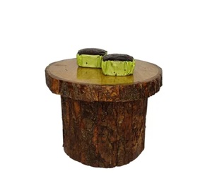 Support à gâteau rond en bois fait main, lavable au lave-vaisselle, pour servir des desserts, décoration de la maison, vente en gros - Product Image 2