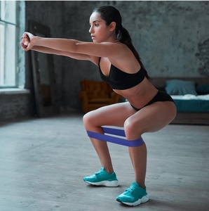Juego de 5 Bandas de Resistencia para Ejercicios de Yoga y Entrenamiento TPE para Piernas y Glúteos - Product Image 4