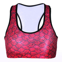 Soutien-gorge de sport à bretelles réglables pour femmes, qualité supérieure, impression de logo personnalisée, soutien-gorge de sport avec faible MOQ, vente en gros, maintien élevé