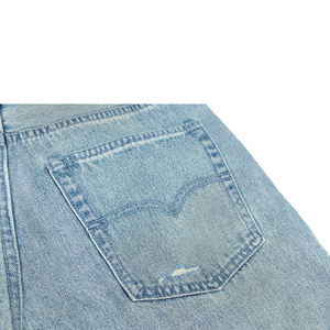 Shorts en jean personnalisés avec logo, shorts en jean noir pour hommes, coupe décontractée, shorts en jean, livraison directe d'usine - Product Image 4