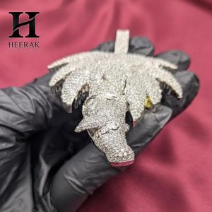 Colgante de lujo con temática de los Simpson, completamente cubierto de diamantes, colgante personalizado con figura de película, collar para joyería brillante. - Product Image 2