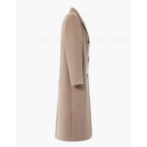 Abrigo Largo Vintage para Mujer con Cinturón |   Abrigo Personalizable OEM 100% Lana Ecológica - Proveedor Mayorista - Product Image 6