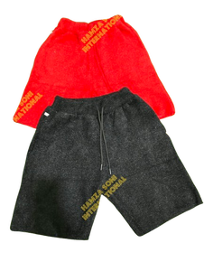 Shorts Bermuda Homme Couleur Unie 100% Laine Mohair Taille Mi-Haute Cordon de Serrage Décontracté Respirant Tissu Tissé Grammage du Tissu Personnalisé Devant - Product Image 1