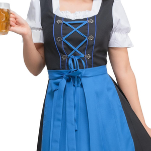 ชุดเดรส Dirndl ดีไซน์ใหม่ล่าสุดปี 2026 ชุดเยอรมันสำหรับเทศกาลอ็อกโทเบอร์เฟสต์ สไตล์บาวาเรียน สวยเก๋สำหรับผู้หญิง คุณภาพพรีเมียม - Product Image 6