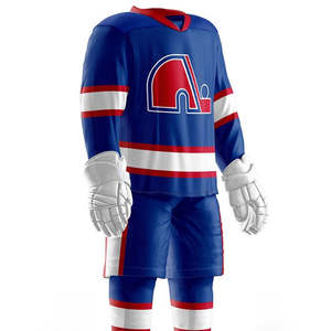 Uniformes de hockey sur glace personnalisés, style le plus récent, pas chers, tissu 100% polyester, uniforme de hockey sur glace pour hommes - Product Image 5