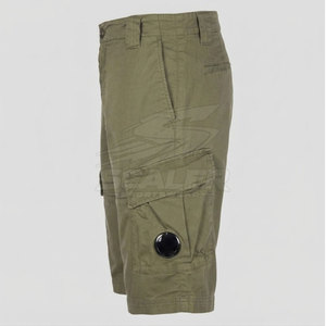 Stylish Custom Logo Solid Cargo <b>Shorts</b> for <b>Men</b> Casual Outdoor Breathable Quick Dry Polyester/Cotton Utility Pockets Adjustable - Product Image 2