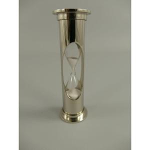 Boîte cadeau nautique décorative artisanale avec sablier blanc, télescope, boussole, loupe et boîte en bois transparente - Product Image 5