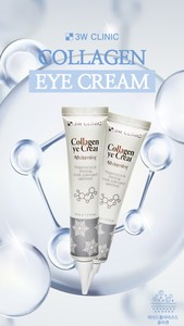 Crema de Ojos con Colágeno 3W CLINIC 40ML, Belleza Coreana K, Antiarrugas, Reafirmante, Hidratante, para Todo Tipo de Piel - Product Image 2