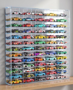 VENTES FLASH : Vitrines en acrylique pour véhicules miniatures à l'échelle 1:24, idéales pour les collectionneurs de voitures, transparentes et personnalisables pour la publicité - Product Image 5