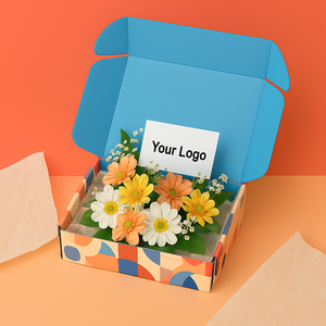 Caja de Cartón Corrugado para Envíos, Impresión a Color Personalizada, Materiales Reciclados, Resistente a los Golpes, Laminación Brillante, Grabado en Relieve para Regalos - Product Image 6