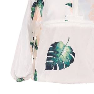 Custom Flower Print Windbreaker Jacket Training Wear Printed Football Jackets Sublimation Windbreaker Running Jacket Gym Fitness - Product Image 4