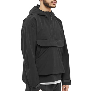 OEM Performance Running Wear Anorak <b>Track</b> <b>Jackets</b> Adjustable Hood & Cuffs Lightweight Pullover <b>Jackets</b> Quarter Zip Windbreaker - Product Image 1