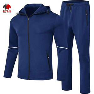 Survêtements respirants personnalisés Ryan Pro Gear pour hommes avec logo sur mesure et poches ODM - Product Image 4