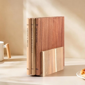 Tabla de Cortar de Madera de Acacia de Primera Calidad, Fabricada en Vietnam, en Forma de Libro, para Cocina, Regalo de Inauguración de Casa - Product Image 2