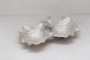 Tazón para Servir Ensaladas de Frutas, Acabado en Níquel, Hecho a Mano, Apto para Lavavajillas, Moderno, Lujoso, Personalizable, Centro de Mesa - Product Image 2