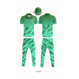 OEM Custom Sublimation <b>Cricket</b> Uniform Manufacturer| Men Women Youth <b>Cricket</b> Wears Polo Shirt and Trouser Full Team Outfit - Product Image 1