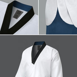 Uniforme de Taekwondo Personnalisé en Gros, 100% Coton, Léger et Respirant, Dobok d'Arts Martiaux OEM - Product Image 4