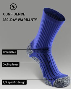 Chaussettes décontractées de qualité supérieure pour hommes, prix d'usine, vente en gros personnalisée, chaussettes ajustables à séchage rapide pour hommes en promotion - Product Image 2