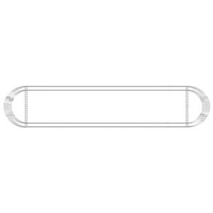 Jardinières surélevées en gabion extra longues et durables en fer galvanisé argenté - Product Image 6