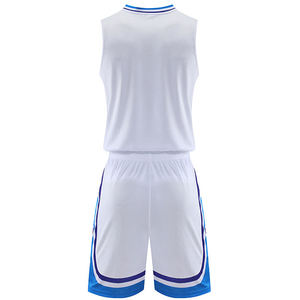 Wholesale Latest Design Basketball Uniform Sportswear Customized Basketball Uniform Set Shorts Solid Color Teamwear Performance - Product Image 2