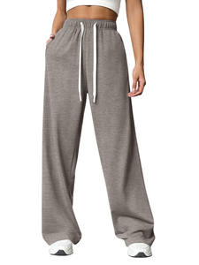 Pantalones Deportivos Holgados de Corte Recto, Casuales, para Uso en Exteriores, con Logotipo Personalizado, Lisos, de Corte Recto - Product Image 6