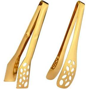 Pinzas para Cubitos de Hielo de Acero Inoxidable con Acabado Plateado, Pinzas de Cocina, Pinzas para Alimentos a Precios de Mayoreo - Product Image 5
