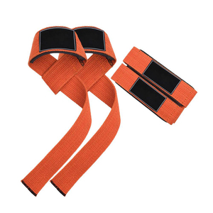 CLOVIX SPORTS Durable Weight Lifting <b>Straps</b> Cotton Wrist Support Gym Workout Training <b>Straps</b> Anti Slip Custom Logo - Product Image 2