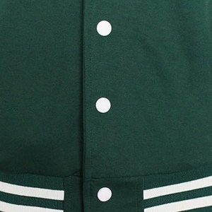 New Design Custom Color Men <b>Letterman</b> <b>Jacket</b> Stand Front Breathable Eco-Friendly Cotton/Wool Winter Streetwear Warm Low Price - Product Image 4