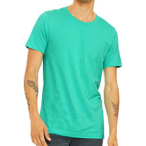Nouveau T-shirt décontracté pour homme en coton 100% 180G à manches courtes, respirant, uni, tendance, coupe ample - Product Image 1